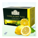 【国内闪送】英国进口 亚曼柠檬香柠味红茶40g/20包 果味袋泡茶 斯里兰卡