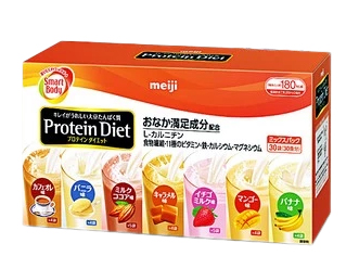 【日本直邮】明治/Meiji Protein Diet减肥代餐蛋白粉7种口味 30包