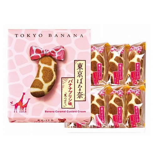tokyo banana 香蕉蛋糕 长颈鹿