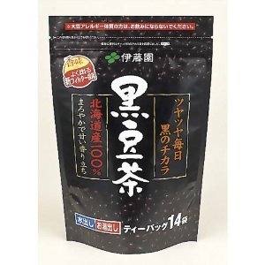 【日本直邮】伊藤園 黒豆茶袋装泡茶14袋