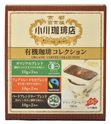 【日本直邮】京都小川咖啡店 カフェット有机咖啡收藏 7杯