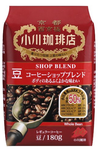 【日本直邮】京都小川咖啡店 混合咖啡豆180g