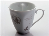 【永恒の心】迪斯尼限量版有田烧马克杯 银色2  单只-容器-厨房用品-家居用品