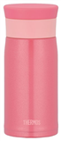 正品 膳魔师 真空不锈钢超轻保温泡茶杯 THERMOS 真空保温 随身携带 0.35L 粉色 JMZ-350 PRP