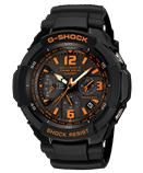 卡西欧/CASIO G-SHOCK世界时间男表太阳能电波表GW-3000B-1AJF