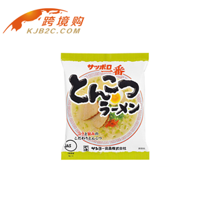 【保税区闪送】日本 北海道 札幌 一番拉面 5包装0.53KG