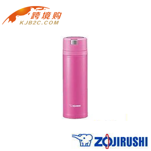 【保税区闪送】日本象印2013最新款不锈钢保温杯SM-XA36-PA 360ml  枚红色