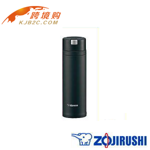 【保税区闪送】日本象印2013最新款不锈钢保温杯SM-XA36-BA 360ml 黑色