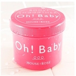 【日本直邮】House of rose   Baby玫瑰身体去角质磨砂膏570g