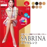 郡是/GUNZE SABRINA 10hPa着压感连裤丝袜 S-M,肉色（694）