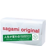 【日本直邮】相模/Sagami 0.02mm超薄安全避孕套 中号 12只
