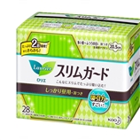 花王乐而雅/LAURIER  瞬吸超薄1mm日用护翼型卫生巾 20.5cm*28片