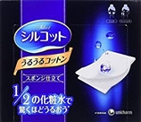 尤妮佳/Unicharm  1/2超吸收省水化妆卸妆棉  40枚